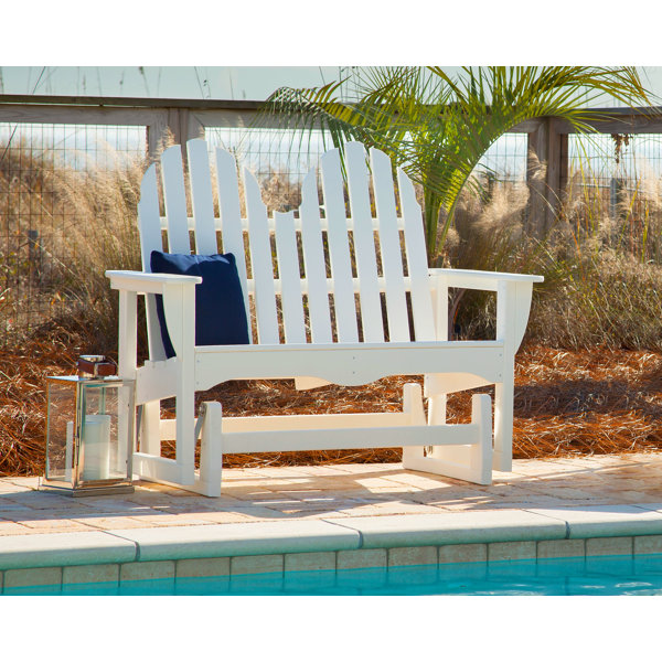 POLYWOOD® Classic Adirondack 48" Glider & Reviews Wayfair